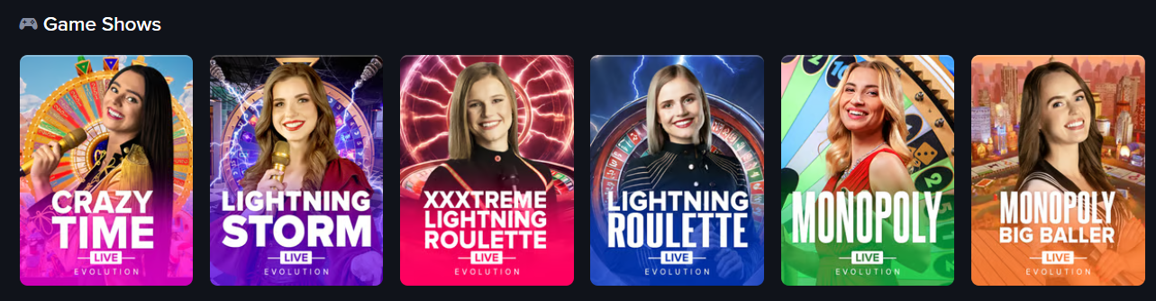 Programas de juegos con crupier